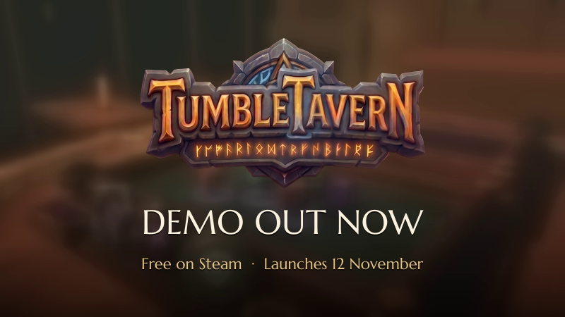 Tumble Tavern demo out now on Steam, launching 12 November